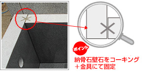ずれにくい組込工法